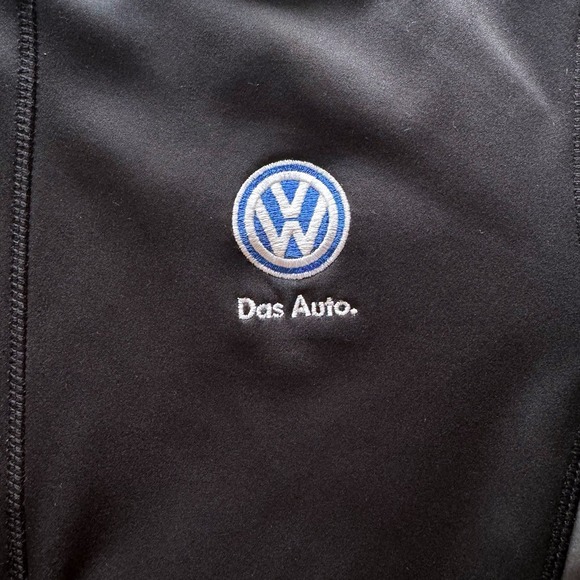 Ogio Volkswagen VW Logo Soft Shell Jacket Full Zip Medium Black Grey READ! - Picture 5 of 13